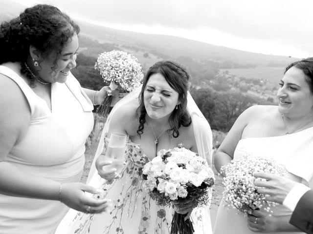 John and Helena's Wedding in Meltham, West Yorkshire 15