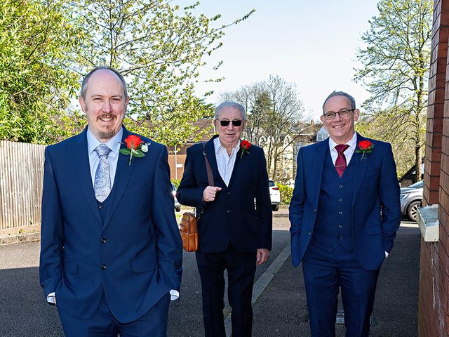 Neil and Kim's Wedding in Newport, Cardiff 16