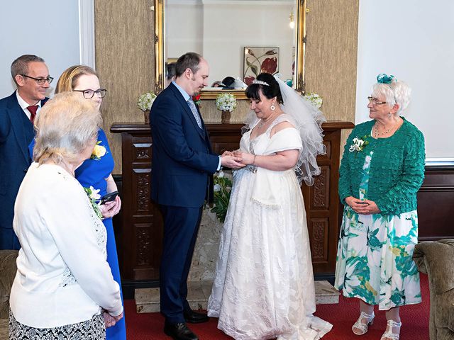 Neil and Kim's Wedding in Newport, Cardiff 116