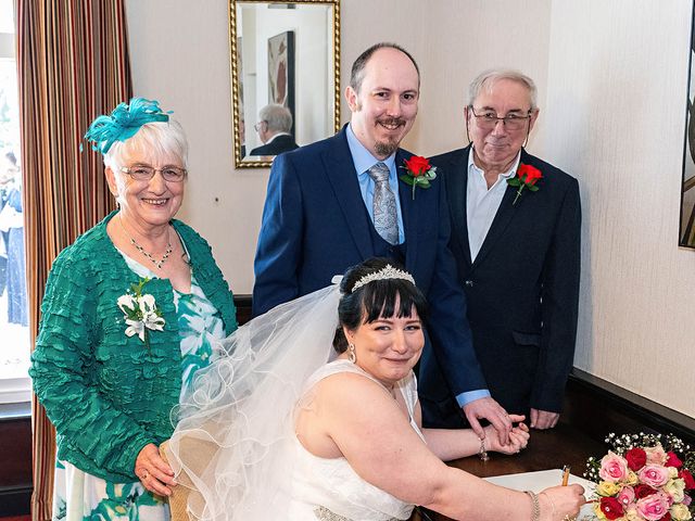 Neil and Kim's Wedding in Newport, Cardiff 130