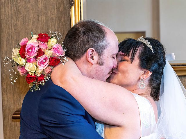 Neil and Kim's Wedding in Newport, Cardiff 143