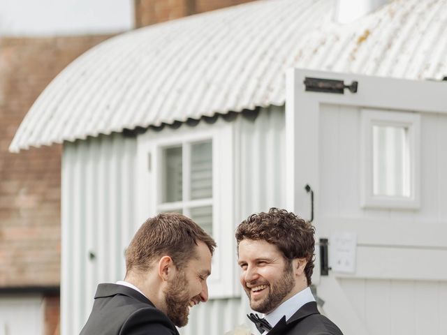 Steph and Sam's Wedding in Pagham, West Sussex 4