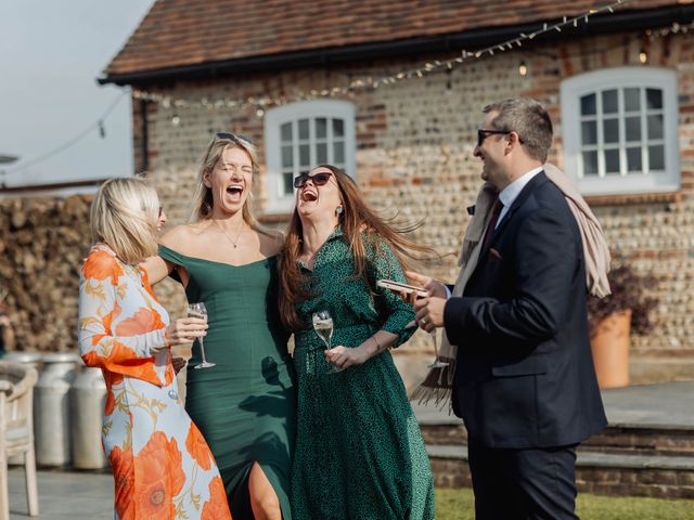 Steph and Sam's Wedding in Pagham, West Sussex 2