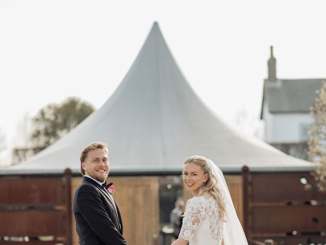 Steph and Sam's Wedding in Pagham, West Sussex 6