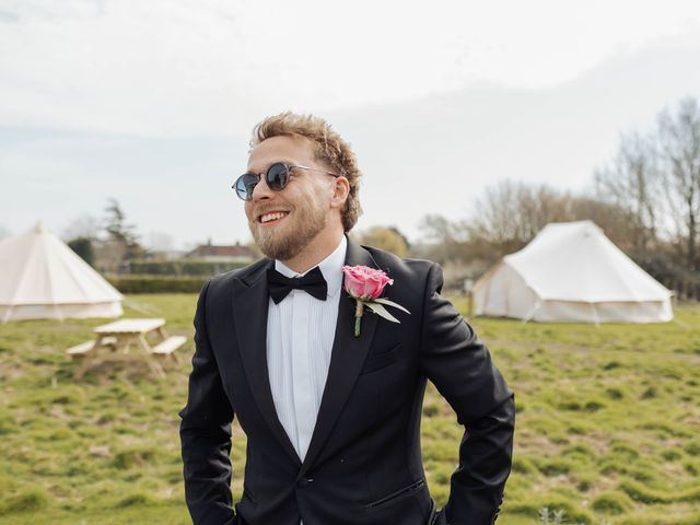 Steph and Sam's Wedding in Pagham, West Sussex 7