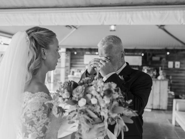 Steph and Sam's Wedding in Pagham, West Sussex 9