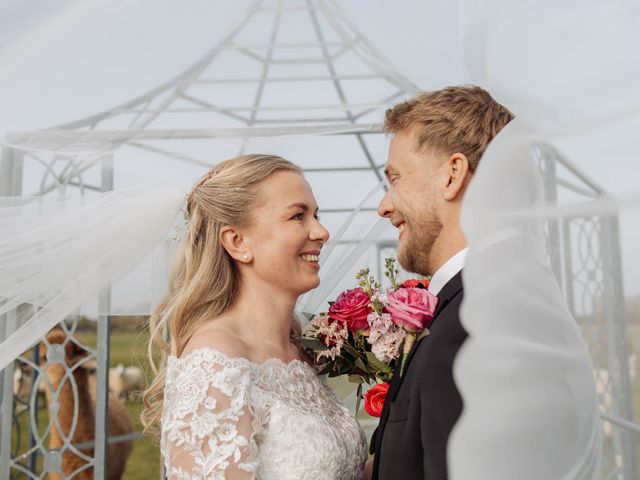 Steph and Sam's Wedding in Pagham, West Sussex 10