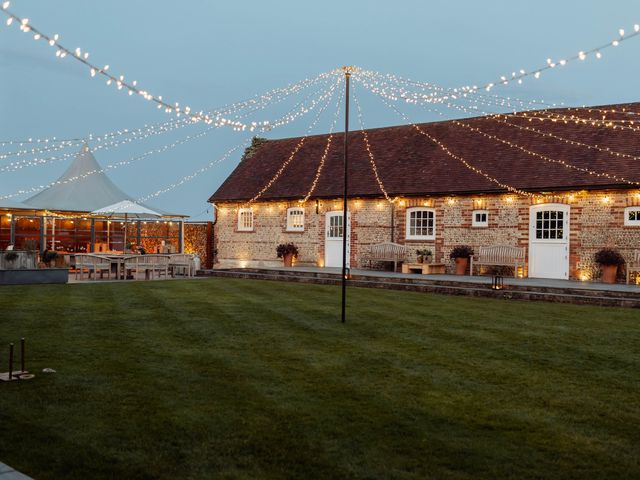 Steph and Sam's Wedding in Pagham, West Sussex 12