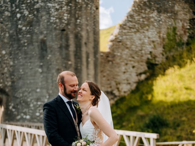 Adam and Emma&apos;s Wedding in Corfe Castle, Dorset 4