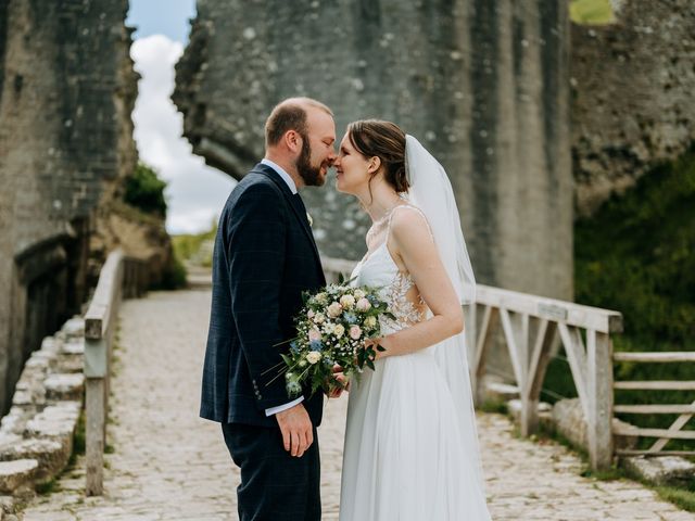 Adam and Emma&apos;s Wedding in Corfe Castle, Dorset 18