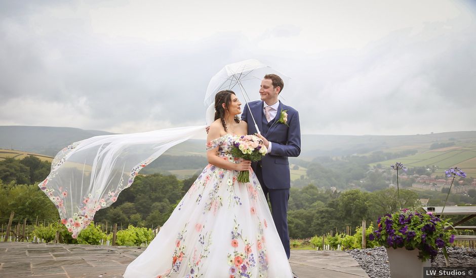 John and Helena's Wedding in Meltham, West Yorkshire