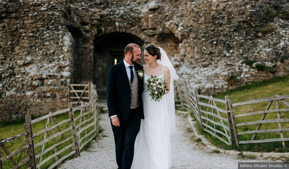 Adam and Emma's Wedding in Corfe Castle, Dorset