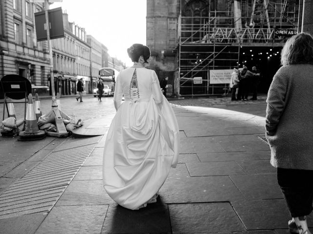 Ella and David's Wedding in Edinburgh, Lothian &amp; Borders 22
