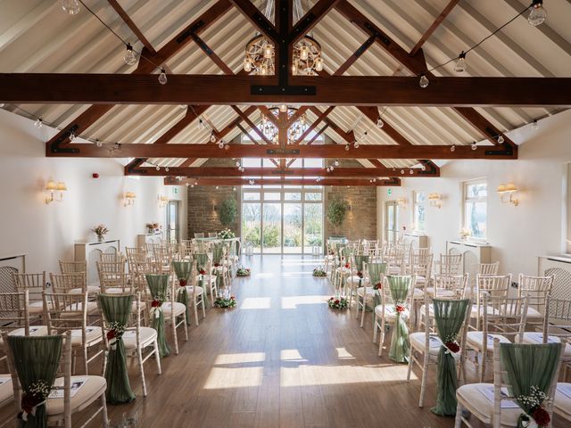 Nathan and Rachael&apos;s Wedding in Marshall Meadows, Northumberland 1