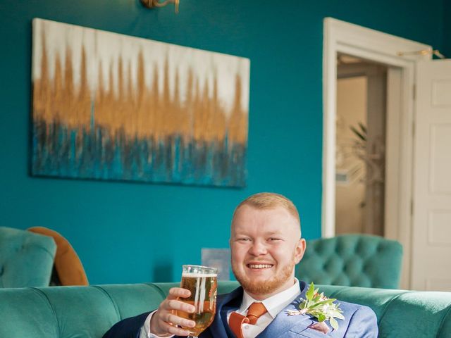 Nathan and Rachael&apos;s Wedding in Marshall Meadows, Northumberland 10
