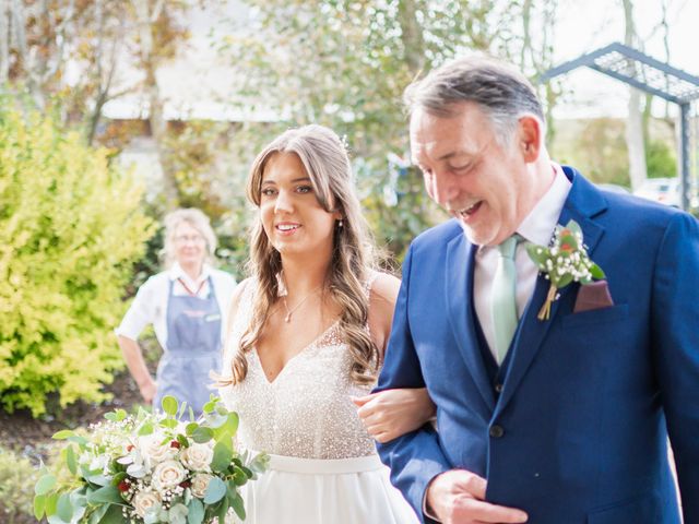 Nathan and Rachael&apos;s Wedding in Marshall Meadows, Northumberland 26
