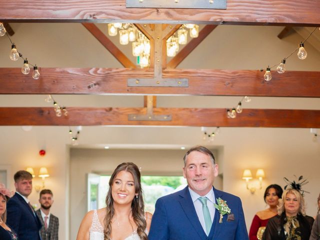 Nathan and Rachael&apos;s Wedding in Marshall Meadows, Northumberland 28