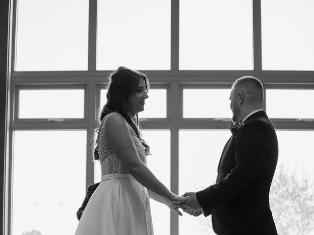 Nathan and Rachael&apos;s Wedding in Marshall Meadows, Northumberland 31