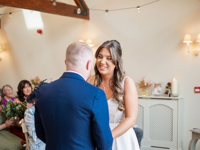 Nathan and Rachael&apos;s Wedding in Marshall Meadows, Northumberland 33