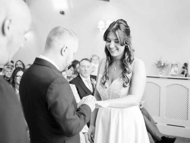 Nathan and Rachael&apos;s Wedding in Marshall Meadows, Northumberland 38