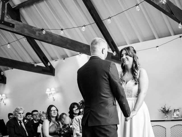 Nathan and Rachael&apos;s Wedding in Marshall Meadows, Northumberland 41