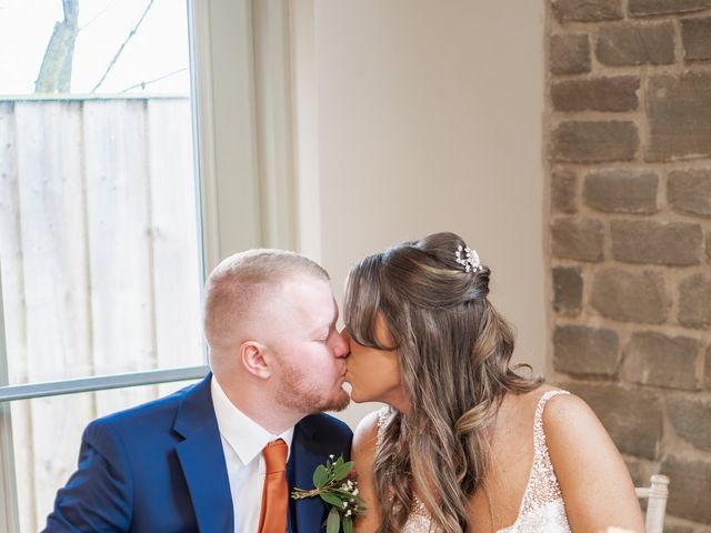 Nathan and Rachael&apos;s Wedding in Marshall Meadows, Northumberland 45