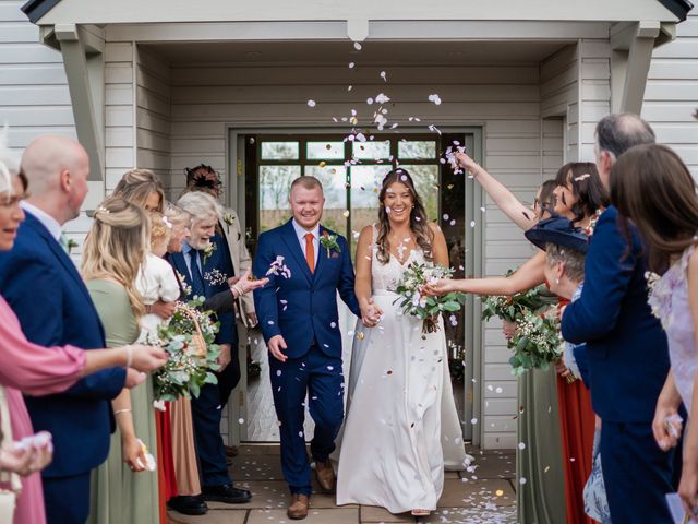 Nathan and Rachael&apos;s Wedding in Marshall Meadows, Northumberland 47