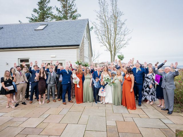 Nathan and Rachael&apos;s Wedding in Marshall Meadows, Northumberland 50