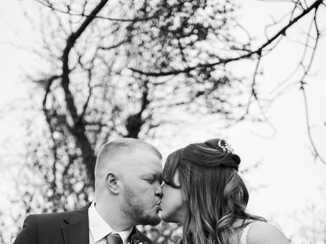 Nathan and Rachael&apos;s Wedding in Marshall Meadows, Northumberland 52
