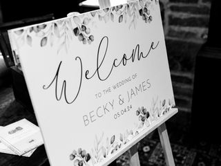 Becky &amp; James&apos;s wedding 2