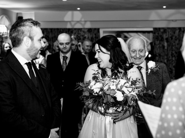 James and Becky&apos;s Wedding in Halifax, West Yorkshire 38