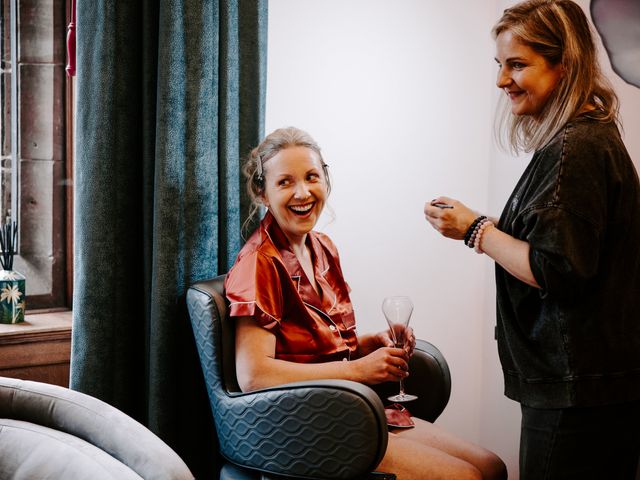 Emma and Kevin's Wedding in Eccleshall, Staffordshire 5