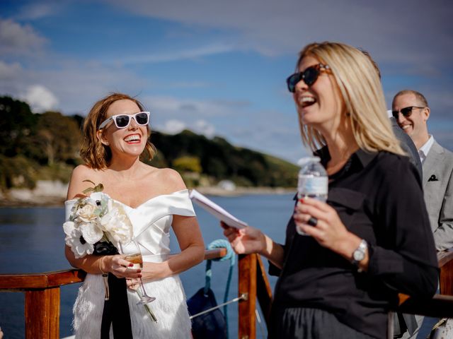 William and Anna&apos;s Wedding in Falmouth, Cornwall 21