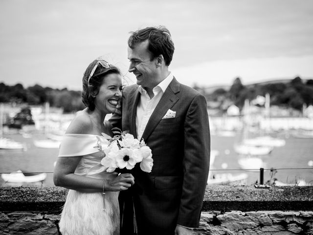 William and Anna&apos;s Wedding in Falmouth, Cornwall 31