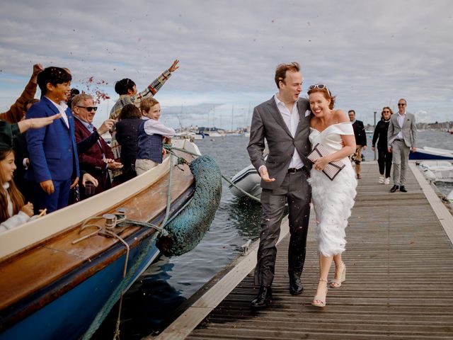 William and Anna&apos;s Wedding in Falmouth, Cornwall 36