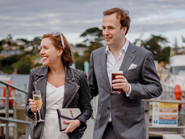 William and Anna&apos;s Wedding in Falmouth, Cornwall 46