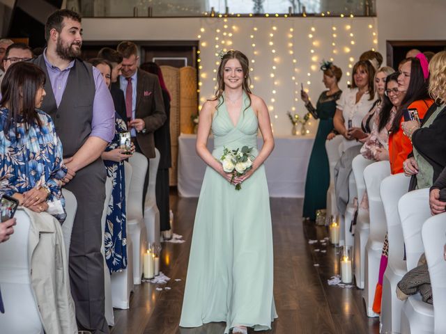 Sarah and Sarah's Wedding in Meltham, West Yorkshire 5