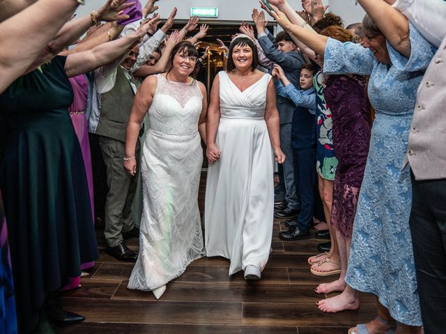 Sarah and Sarah's Wedding in Meltham, West Yorkshire 16