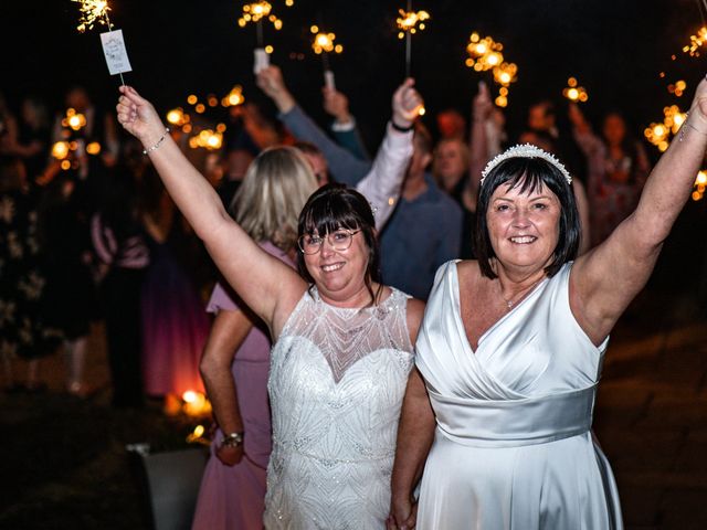 Sarah and Sarah's Wedding in Meltham, West Yorkshire 22