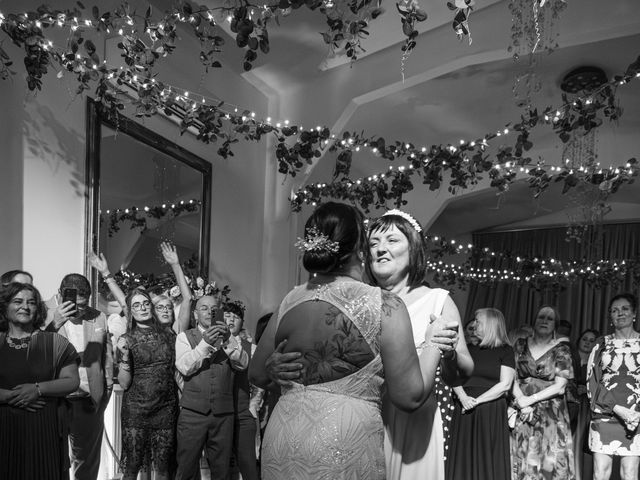 Sarah and Sarah's Wedding in Meltham, West Yorkshire 24