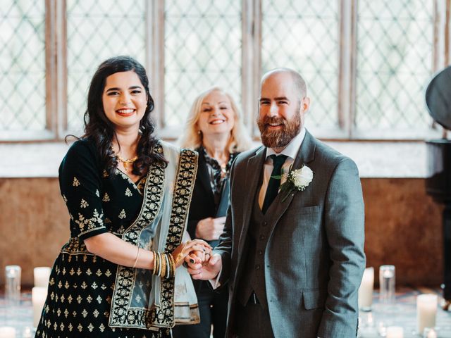 Robert and Lekha&apos;s Wedding in Bolton Abbey, North Yorkshire 30
