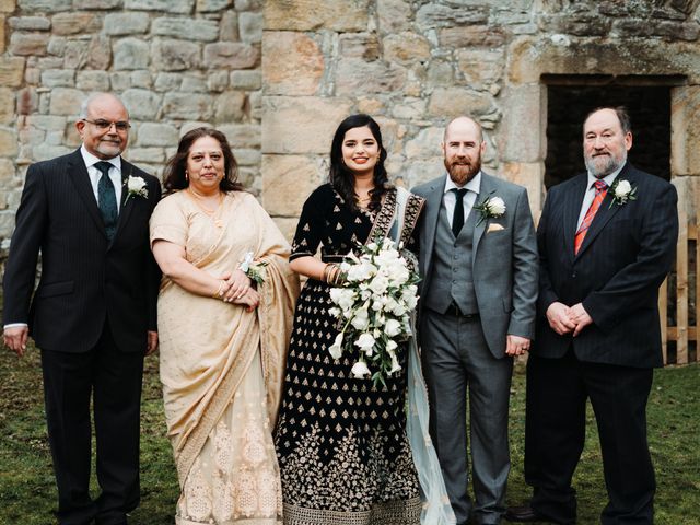 Robert and Lekha&apos;s Wedding in Bolton Abbey, North Yorkshire 44