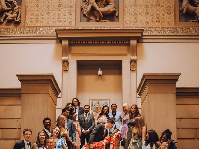 Mike and Pooja's Wedding in Manchester, Greater Manchester 16