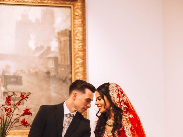 Mike and Pooja's Wedding in Manchester, Greater Manchester 31