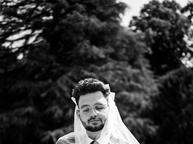 Charlotte and Daniel's Wedding in Durham City, Durham 32