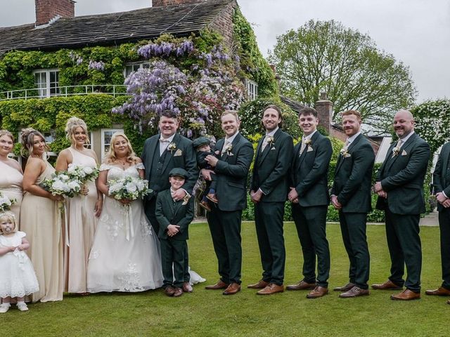Aaron and Ashlie's Wedding in Macclesfield, Cheshire 23