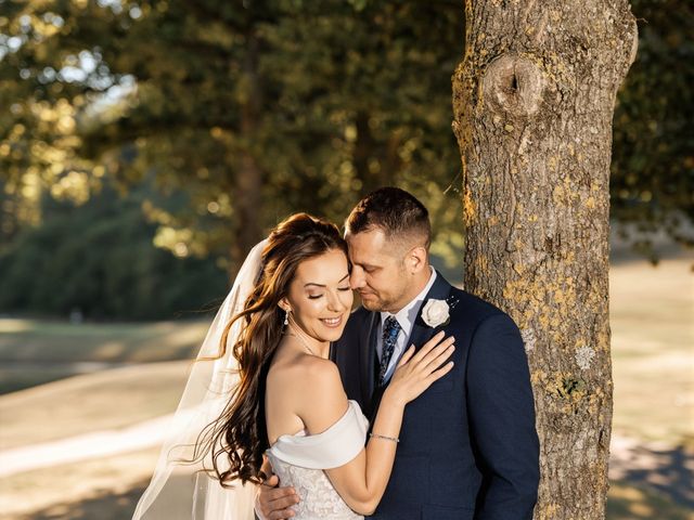 Dave and Dom's Wedding in Woldingham, Surrey 36