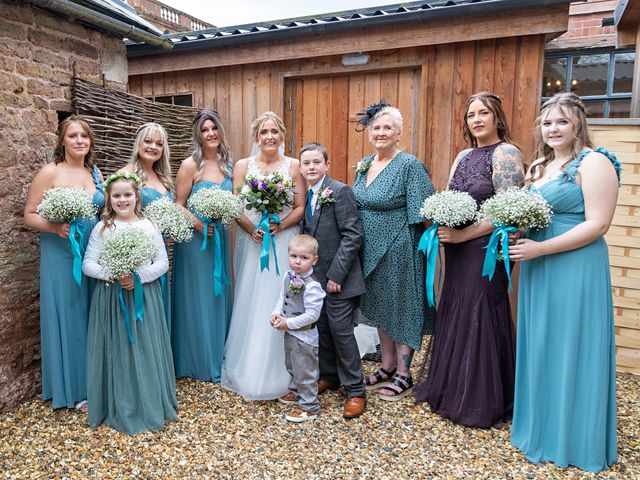 Chris and Carly's Wedding in Bromyard, Herefordshire 149