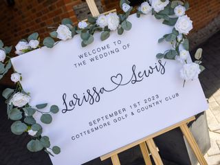 Larissa &amp; Lewis&apos;s wedding 1