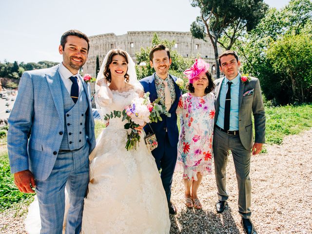 Emerald and James's Wedding in Rome, Rome 1